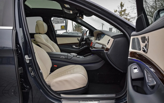 Mercedes-Benz Klasa S cena 269000 przebieg: 59000, rok produkcji 2017 z Sochaczew małe 326